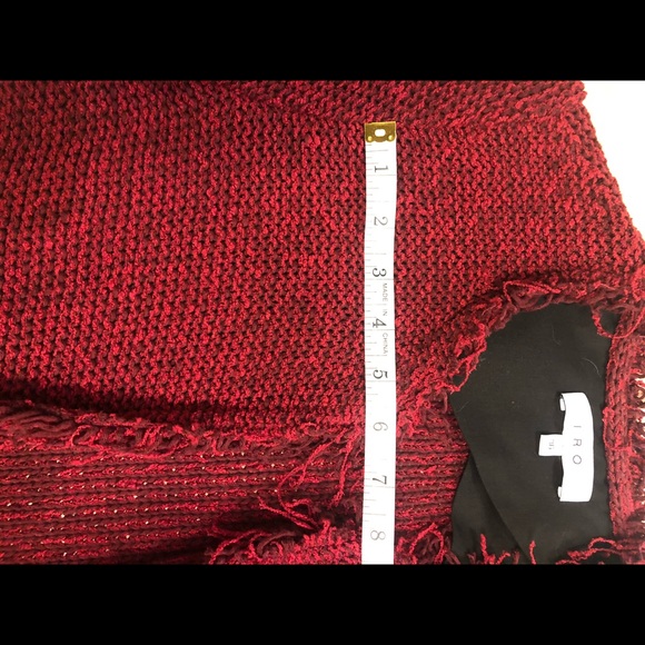 IRO fringe open front boucle jacket - Last Chance - Picture 5 of 7